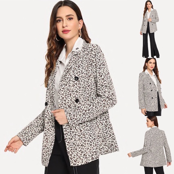 Jackets & Blazers - ❤️CLEAROUT❤️ Autumn Leopard Print Blazer